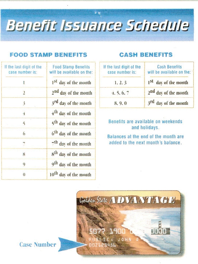 calfresh ebt card